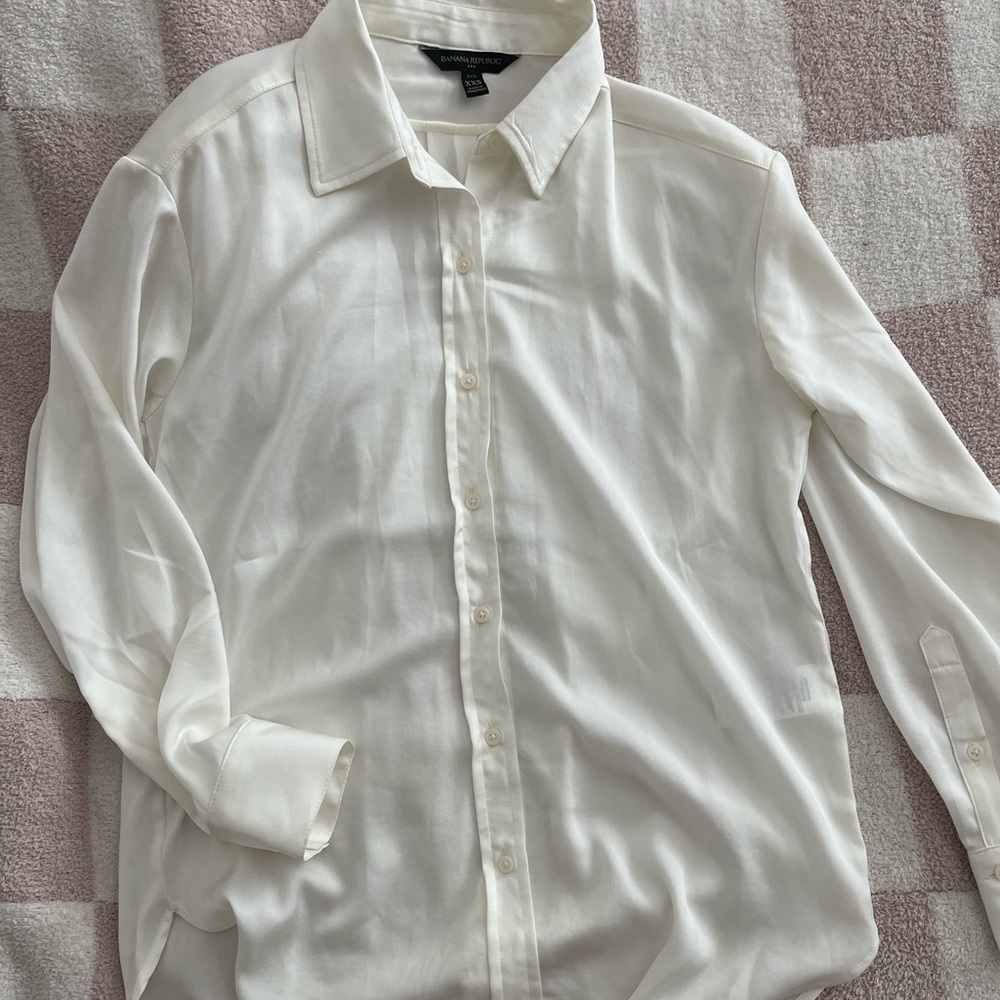 Banana republic button down top